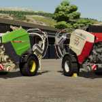 massey ferguson a fendt colourable balers v1.0 fs22 1