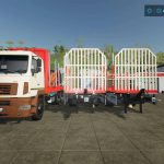 maz wood truck v1.0.0.2 fs22 8