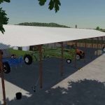 medium bale shed v1.0 fs22 2