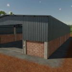 medium metal shed br v1.0 fs22 2