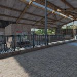 medium old school cow pen v1.0 fs22 2