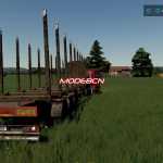 mega timberlong with more colors added v1.0 fs22 1