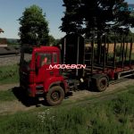 mega timberlong with more colors added v1.0 fs22 3