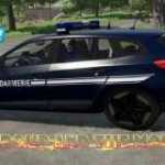 megane estate hybride gendarmerie v1.0 fs22 1