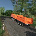 meiller kipper tandem v1.0 fs22 2