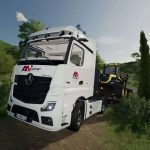 mercedes actros 2022 mauffrey group v1.0 fs22 2