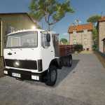 mercedes benz 817 wooden tipper v1.0 fs22 1