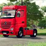 mercedes benz actros 2020 with simpleic v1.0.1 fs22 1