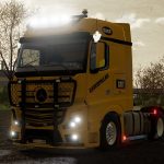 mercedes benz actros caterpillar v1.0 fs22 4