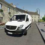 mercedes benz sprinter 2014 travaux publics v1.0 fs22 1