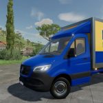 mercedes benz sprinter mk3 koffer v0.1 fs22 6