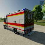 mercedes benz sprinter strobel ambulance v1.0.0.1 fs22 10