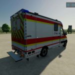 mercedes benz sprinter strobel ambulance v1.0.0.1 fs22 12