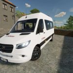 mercedes benz sprinter tourer catteau voyages v1.0 fs22 2