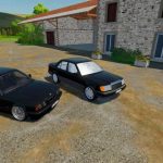 mercedes benz w124 250d v1.0 fs22 4