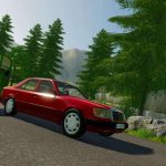 mercedes benz w124 250d v1.2.1 fs22 1