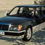 mercedes benz w124 v1.1 fs22 1