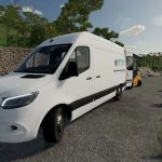 mercedes sprinter 2021 neptunes piscines v1.0 fs22 4