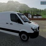 mercedes sprinter croix rouge v1.0 fs22 4