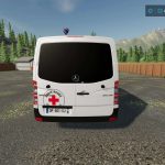 mercedes sprinter croix rouge v1.0 fs22 7