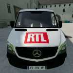 mercedes sprinter french radios v4.1 fs22 1