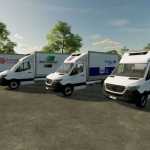 mercedes sprinter hatchback rental companies v1.0 fs22 1