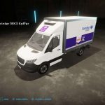 mercedes sprinter hatchback rental companies v1.0 fs22 2