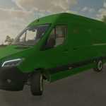 mercedes sprinter rwz v1.0 fs22 1