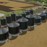 meridian grain bin pack v1.0 fs22 1