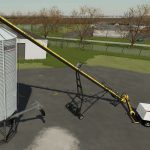 meridian hopper bin with auger xl v1.0 fs22 2