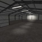 metal hall with silo v1.0 fs22 3