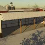 metal open shed v1.0 fs22 1