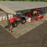 metal shed 23x11m v1.0 fs22 2