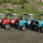 mf 274s landini 6550 v1.0 fs22 2