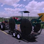 micro tractor sprayer package v1.0 fs22 2