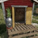 milk churn stand v1.0 fs22 2