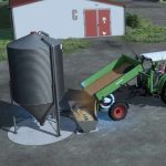 mini storage for wheel barrow v1.0 fs22 3