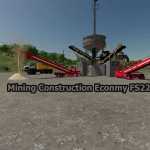 mining construction economy fs22 1