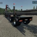 mks8 forst log trailer v1.0.3 fs22 1