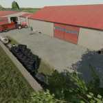 modern cow barn and garage pack v1.0 fs22 1