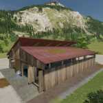 modern free range cattle barn v1.0 fs22 1