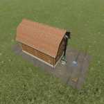 modern hay storage v1.0 fs22 1