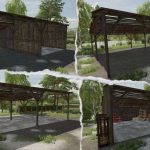 modular wooden shed v1.0 fs22 3