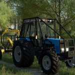 mtz 1025 forestry v1.0 fs22 1