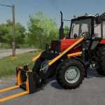 mtz 800 1000 series 2B pnf 750 loader v1.0 fs22 1