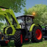 mx loader t414 claas fl140 v1.2 fs22 4