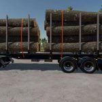 narko timber trailer v1.0 fs22 3