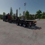 narko timber trailer v1.0 fs22 4