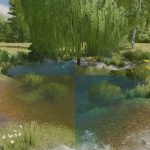 natural water rivers and ponds pack v1.1 fs22 2