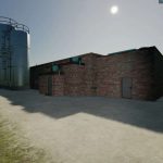 naughty cow s dairy factory with empty pallets v1.0 fs22 2